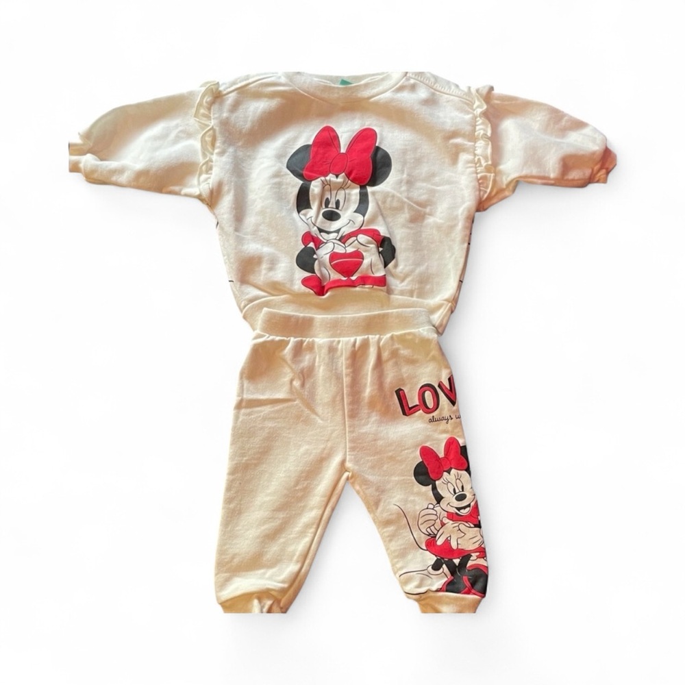 Disney Minnie Mouse outfit White and Red